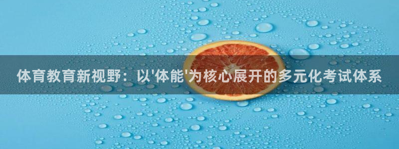 体育教育新视野：以\'体能\'为核心展开的多元化考试体系